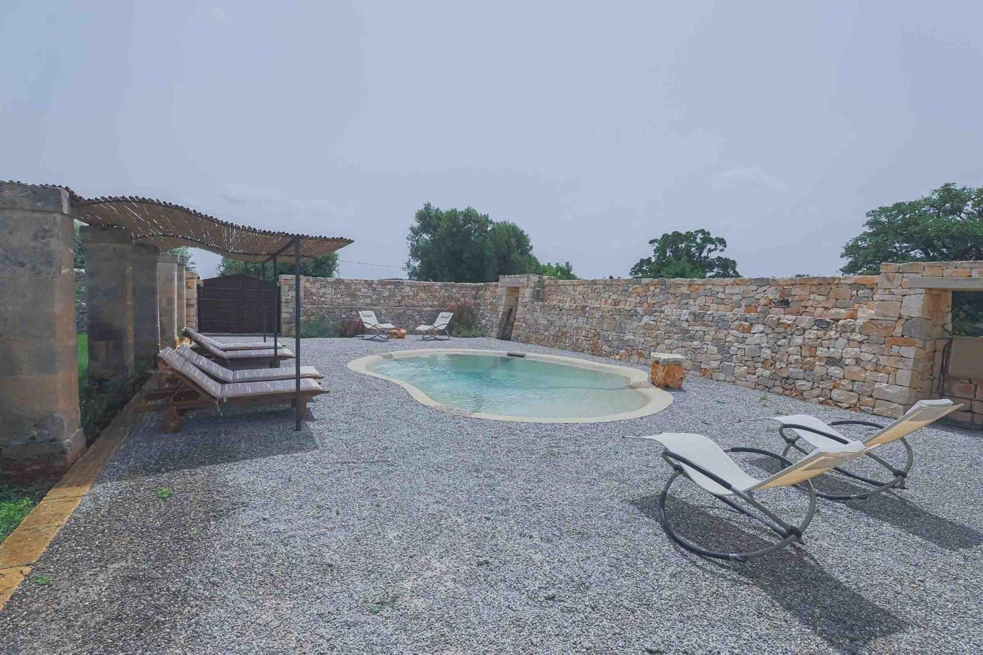 Masseria Casina Vitale 세글리에 메사피카 외부 사진