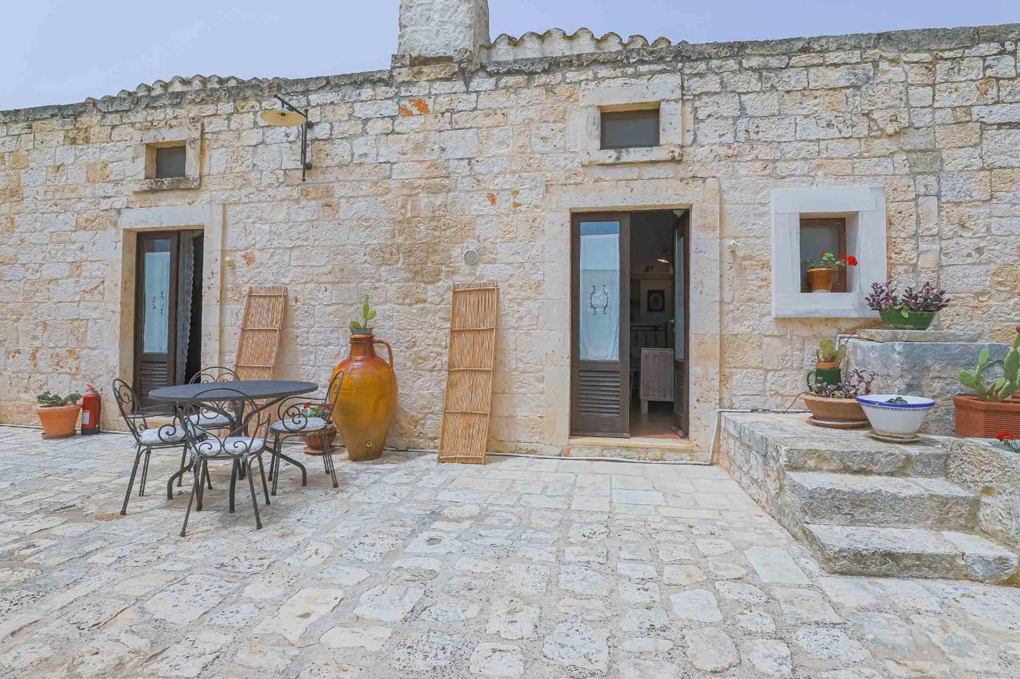 Masseria Casina Vitale 세글리에 메사피카 외부 사진